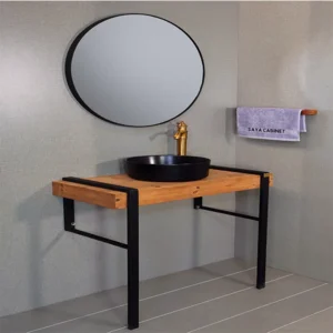 روشویی کابینتی ترموود با پایه فلزی (کد 02)