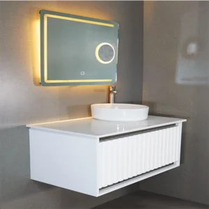 روشویی کابینتی سنگ مصنوعی درب CNC کد 07