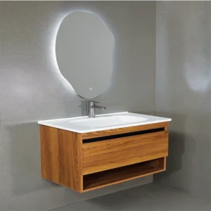 کابینت روشویی چوب روشن کد ۱۲