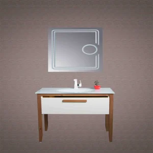 روشویی کابینتی پایه دار ترموود با کاسه کریستالی (کد 72)