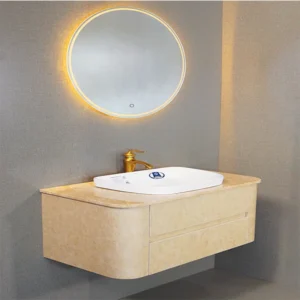 روشویی کابینتی سنگ طبیعی کشودار کد 06