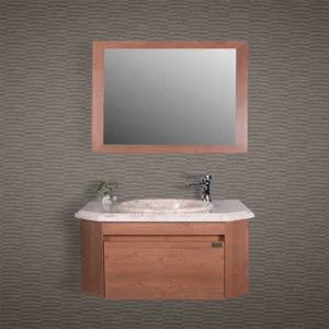 روشویی کابینتی سنگ طبیعی زاویه دار کد 82
